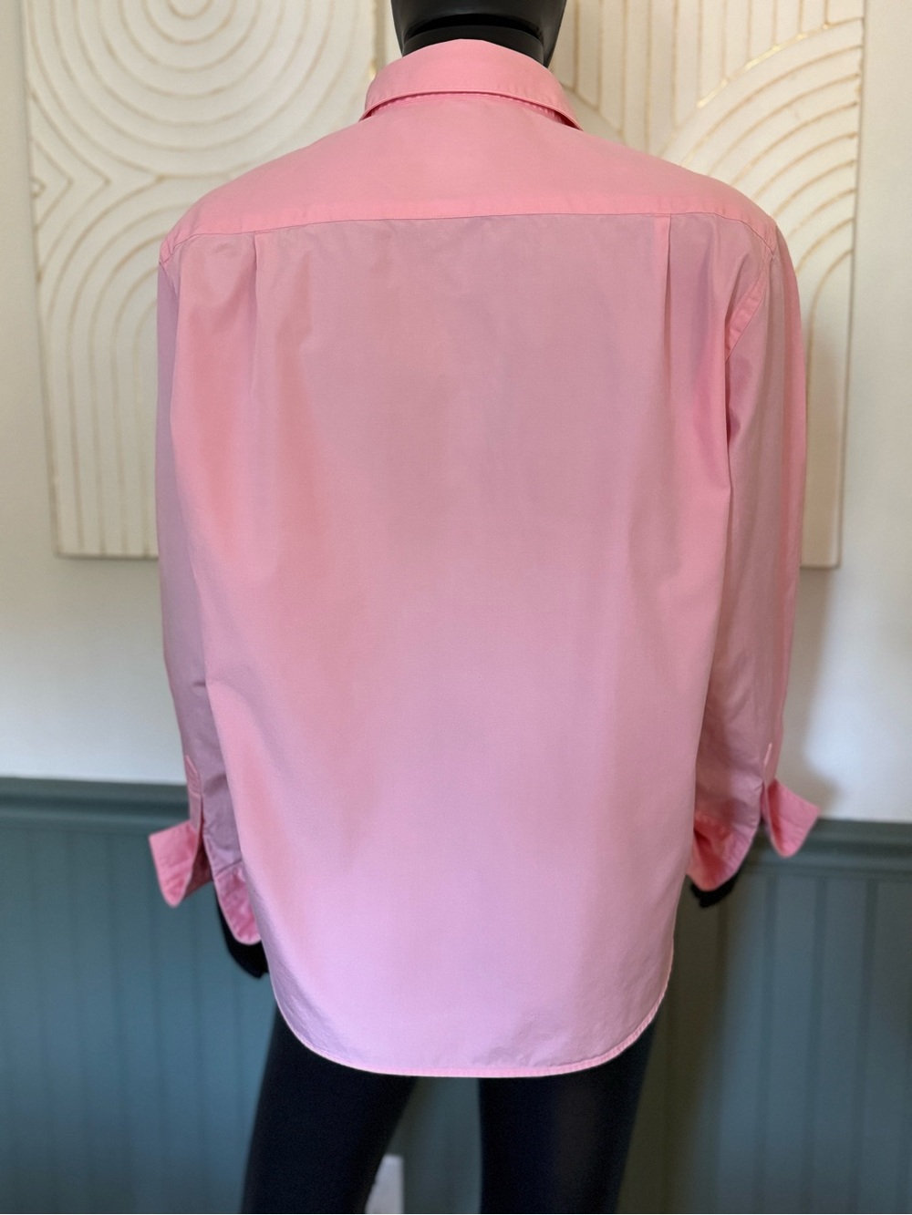Brooks Brothers Women’s Large Pink French Cuff Button Down Shirt 100% Cotton - Picture 9 of 10